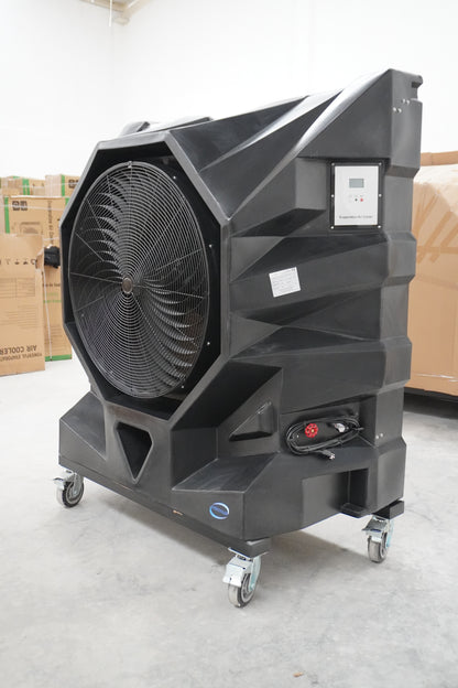 Jumbo. Enfriadores de aire móviles, ideal para condiciones extremas y espacios muy amplios.