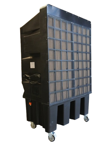 Grande. Enfriadores de aire moviles. ideales para almacenes y espacios industriales.